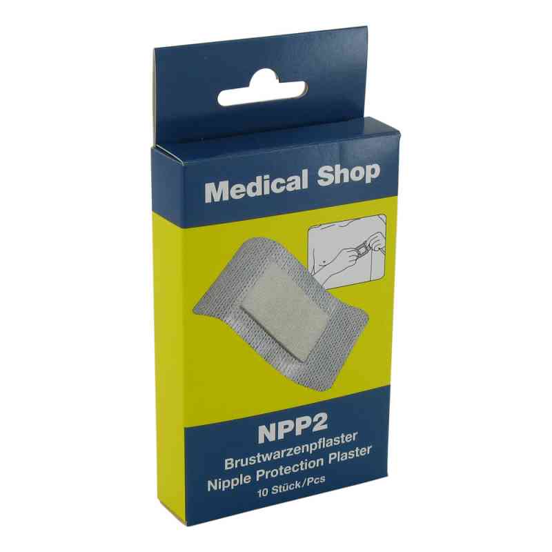 Plaster na brodawki sutkowe Npp2 10 szt. od Holthaus Medical GmbH & Co. KG PZN 02036605