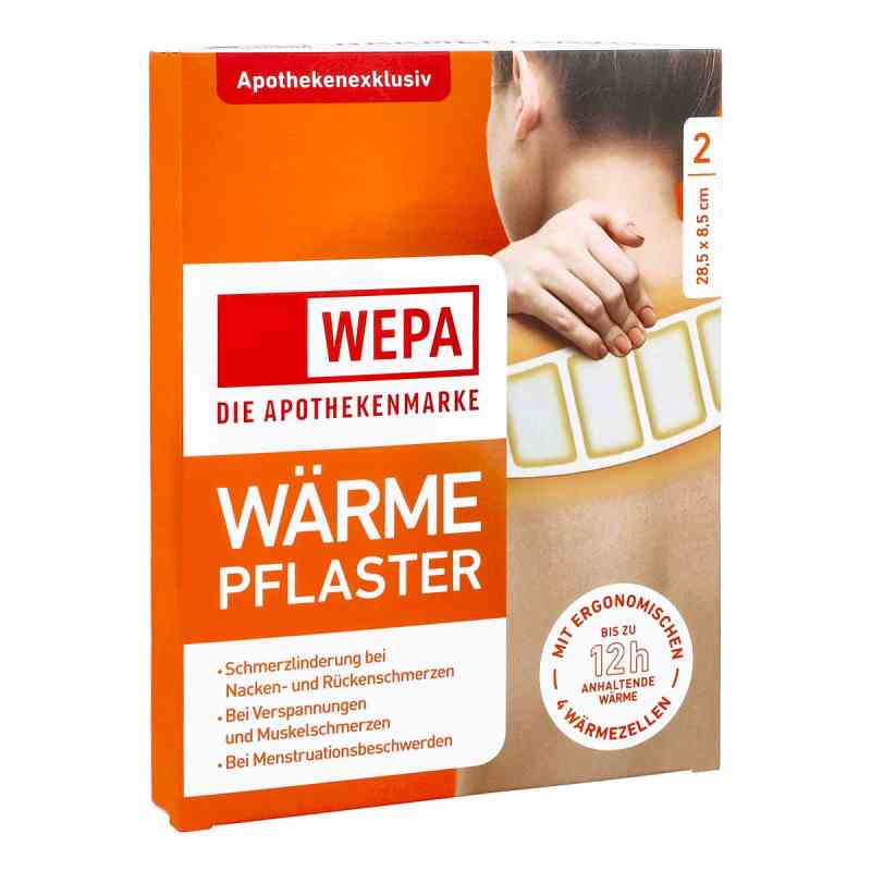 Plaster rozgrzewający na kark/plecy 8,5x28,5 cm Wepa 2 szt. od WEPA Apothekenbedarf GmbH & Co KG PZN 11678320