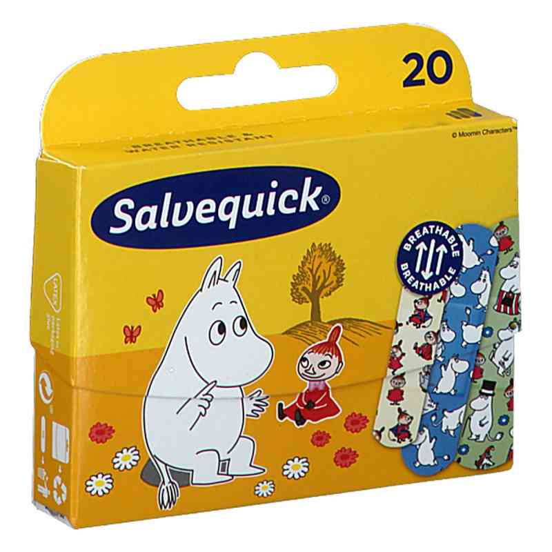 Plastry Muminki Salvequick 20  od ORKLA CARE AB PZN 08304417