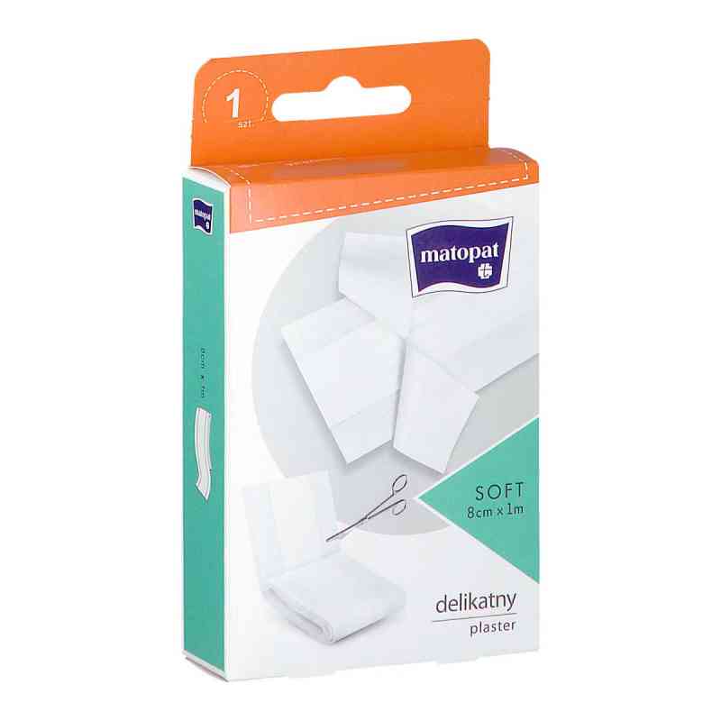 Plast.z opat.MATOPAT SOFT 8cm x 1m 1  od TORUŃSKIE ZAKŁ.MAT.OPAT. PZN 08302840