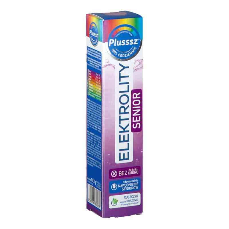 Plusssz Elektrolity Senior 100% Complex 24  od POLSKI LEK  PZN 08303219