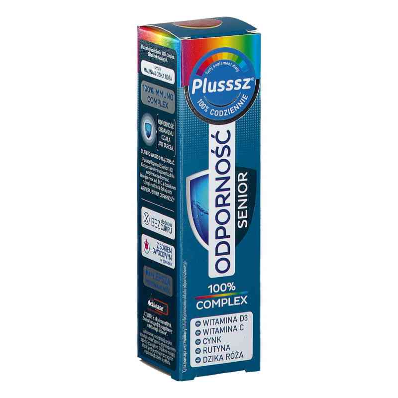 Plusssz Odporność Senior 100% Complex 20 tabl. od POLSKI LEK  PZN 08303605