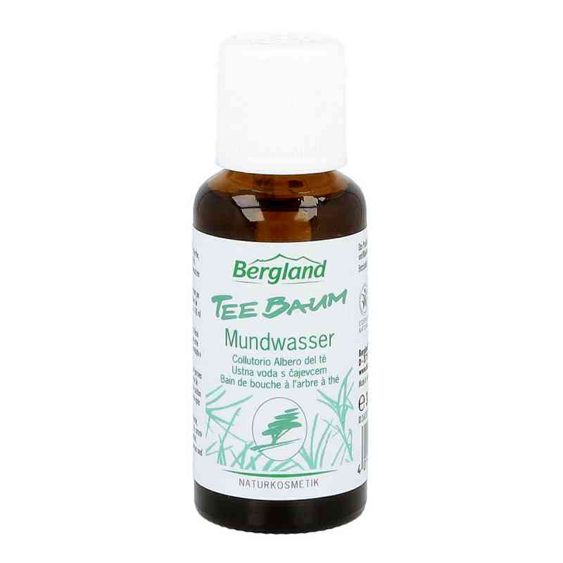 Płyn do płukania ust z olejkiem z drzewa herbacianego 30 ml od Bergland GmbH PZN 07426860