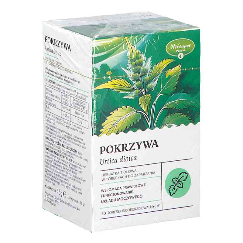 Pokrzywa Herbapol torebki 30  od POZNAŃSKIE ZAKŁ. ZIELARSKIE 
