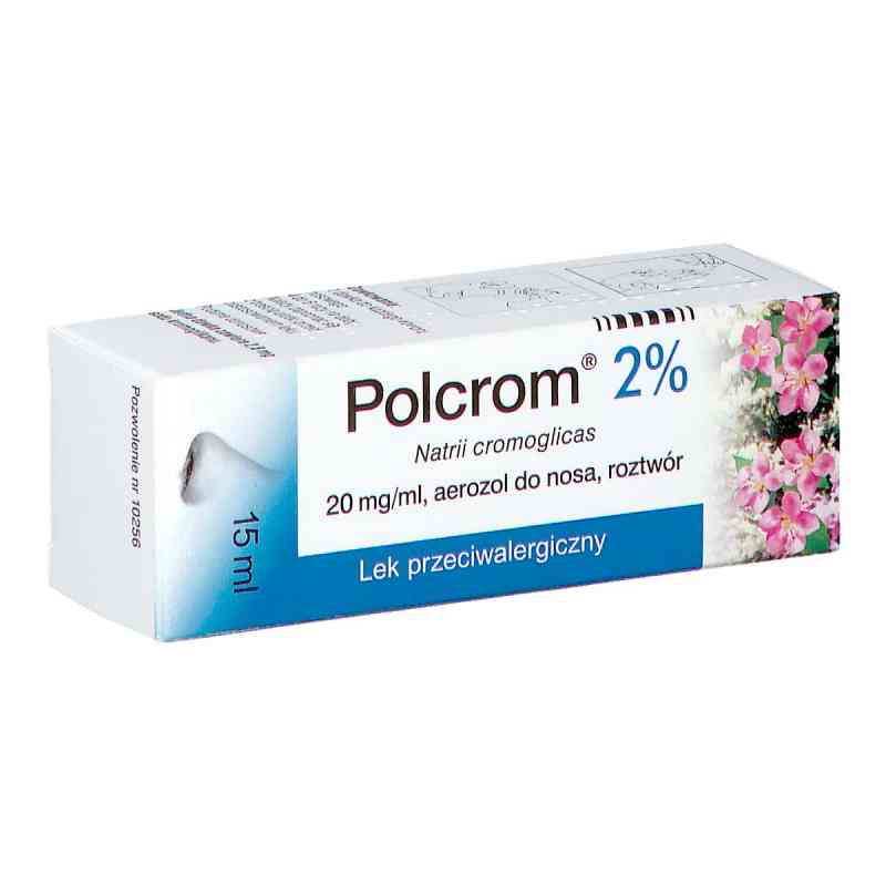 Polcrom aerozol do nosa 2% 15 ml od WARSZAWSKIE ZAKŁ.FARM. POLFA S.A. PZN 08302170