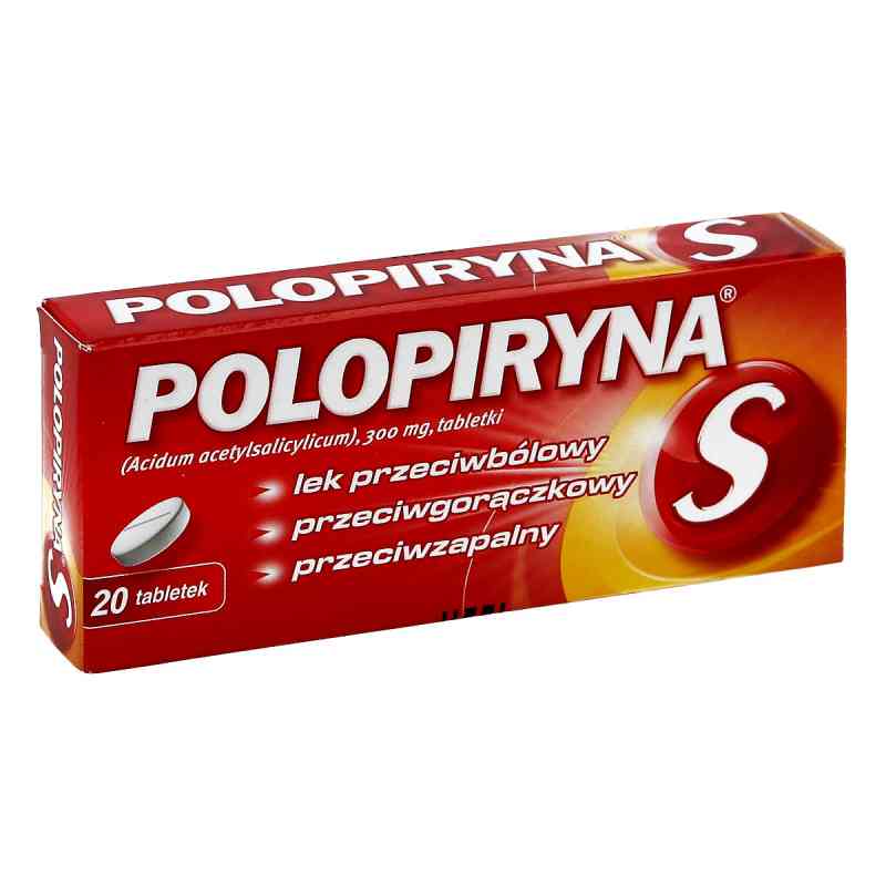 Polopiryna S tabletki 20  od ZAKŁADY FARMACEUTYCZNE POLPHARMA S.A. PZN 08300241