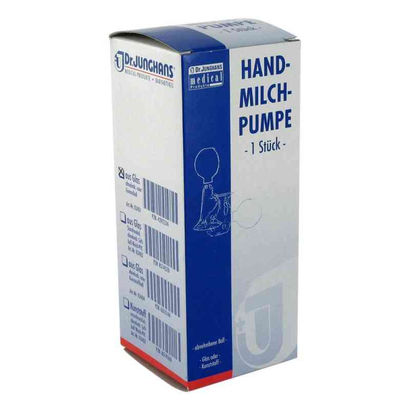 Pompka do mleka ręczna z piłką gumową i szkłem 1 szt. od Dr. Junghans Medical GmbH PZN 04392534