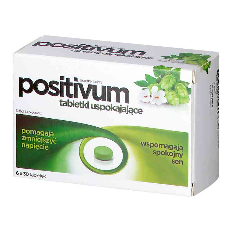 Positivum ziołowe tabletki uspokajające 180  od AFLOFARM FARMACJA POLSKA SP. Z O PZN 08300434