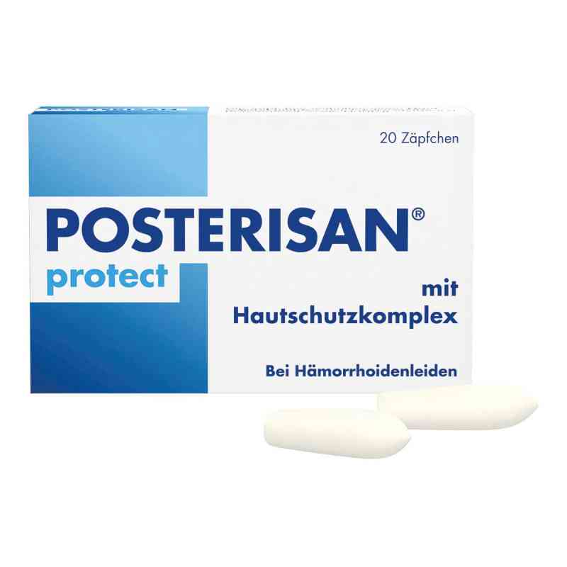 Posterisan protect czopki 20 szt. od DR. KADE Pharmazeutische Fabrik  PZN 06494049