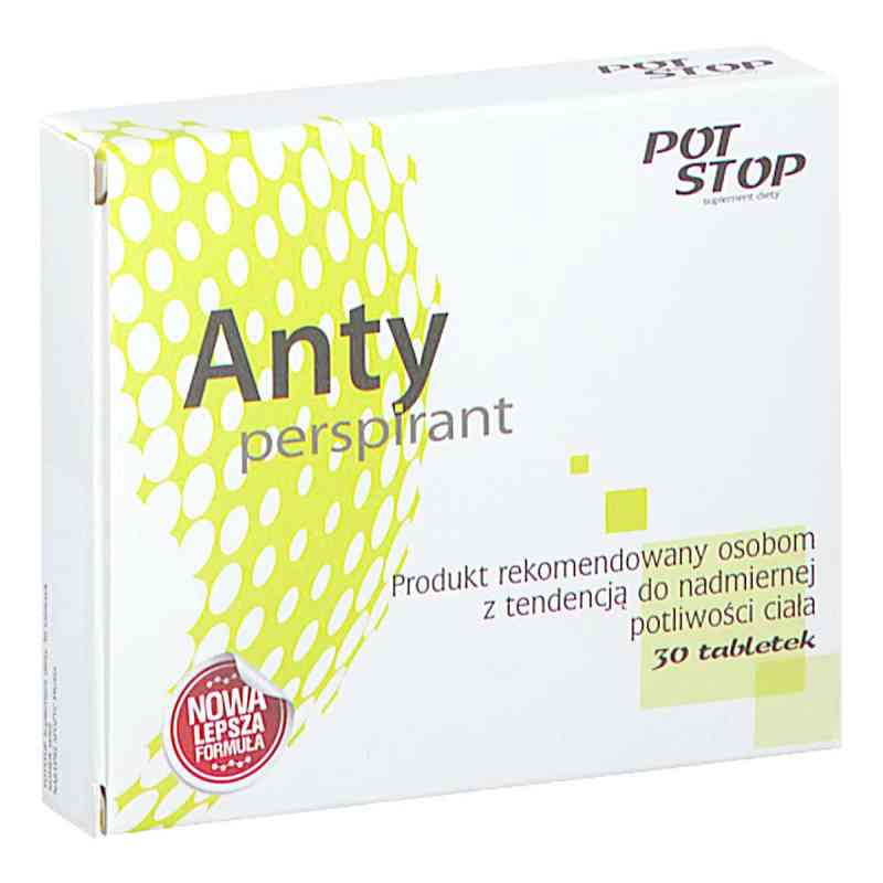 Pot Stop antyperspirant tabletki 30  od PHARMACY LABORATORIES PZN 08304590
