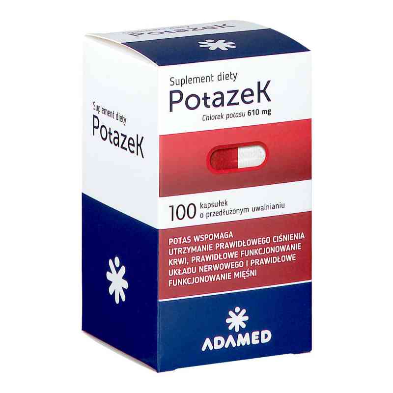 Potazek kapsułki 100  od ADAMED CONSUMER HEALTHCARE S.A. PZN 08301718