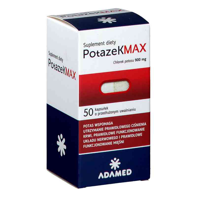 Potazek MAX 50  od ADAMED CONSUMER HEALTHCARE S.A. PZN 08302395