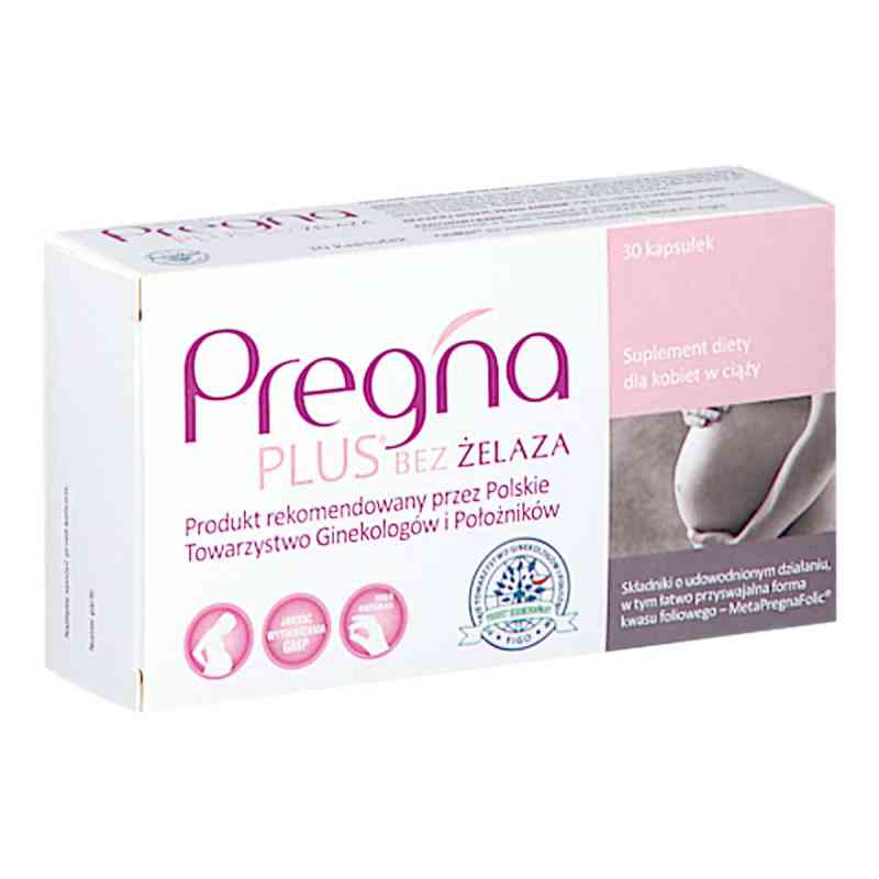 Pregna Plus bez żelaza kapsułki 30  od 