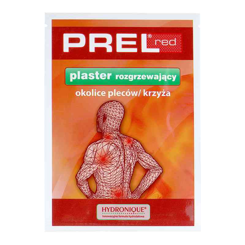 PREL RED Plaster na skórę,rozgrzewający 1  od GENEXO SP. Z O.O. PZN 08301340