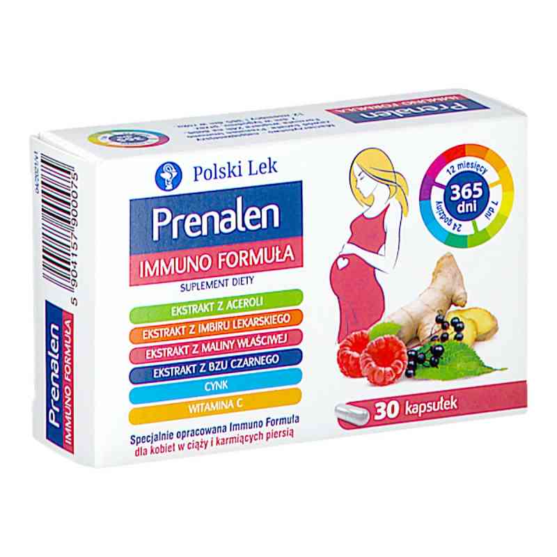 Prenalen Immuno Formuła kapsułki 30  od POLSKI LEK  PZN 08303343