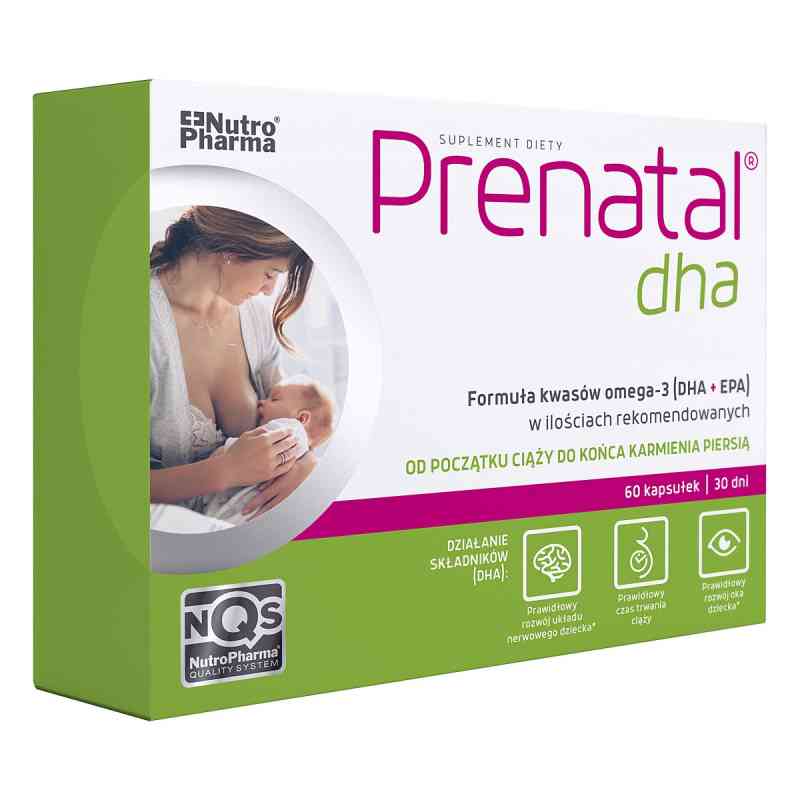Prenatal DHA kapsułki 60 kaps. od HOLBEX SP. Z O.O. PZN 08300662