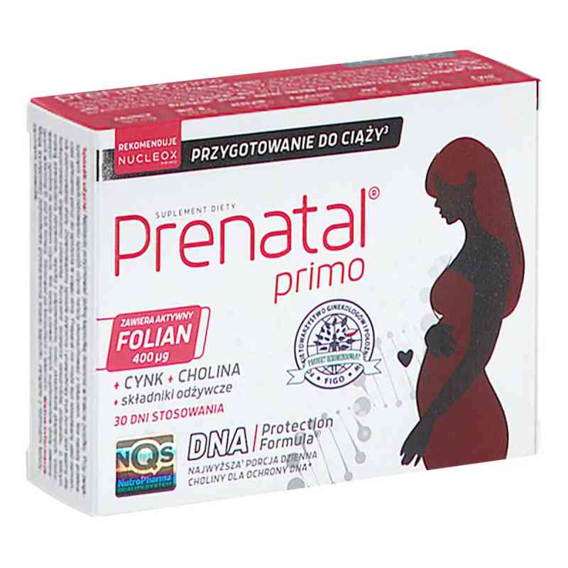 Prenatal Primo kapsułki 30  od NUTROPHARMA SP. Z O.O. PZN 08305185