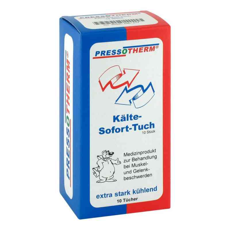 Pressotherm Kaelte Sofort Tuecher 10 szt. od ABC Apotheken-Bedarfs-Contor Gmb PZN 04023699