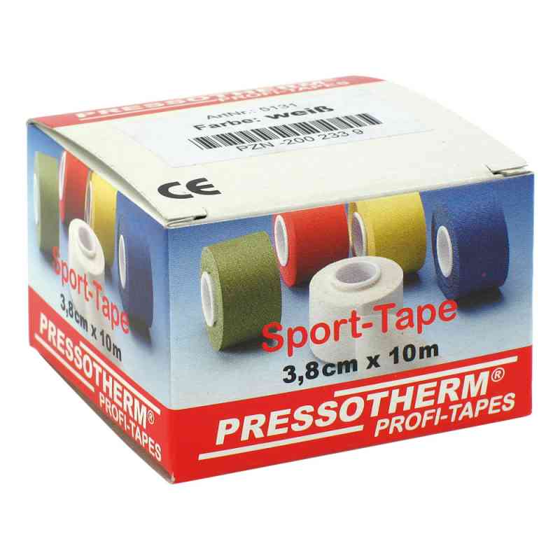 Pressotherm Sport-tape 38cmx10m opatrunek biały 1 szt. od ABC Apotheken-Bedarfs-Contor Gmb PZN 02002339