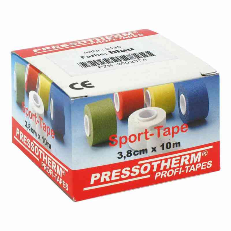 Pressotherm Sport-tape 38cmx10m opatrunek niebieski 1 szt. od ABC Apotheken-Bedarfs-Contor Gmb PZN 02002374