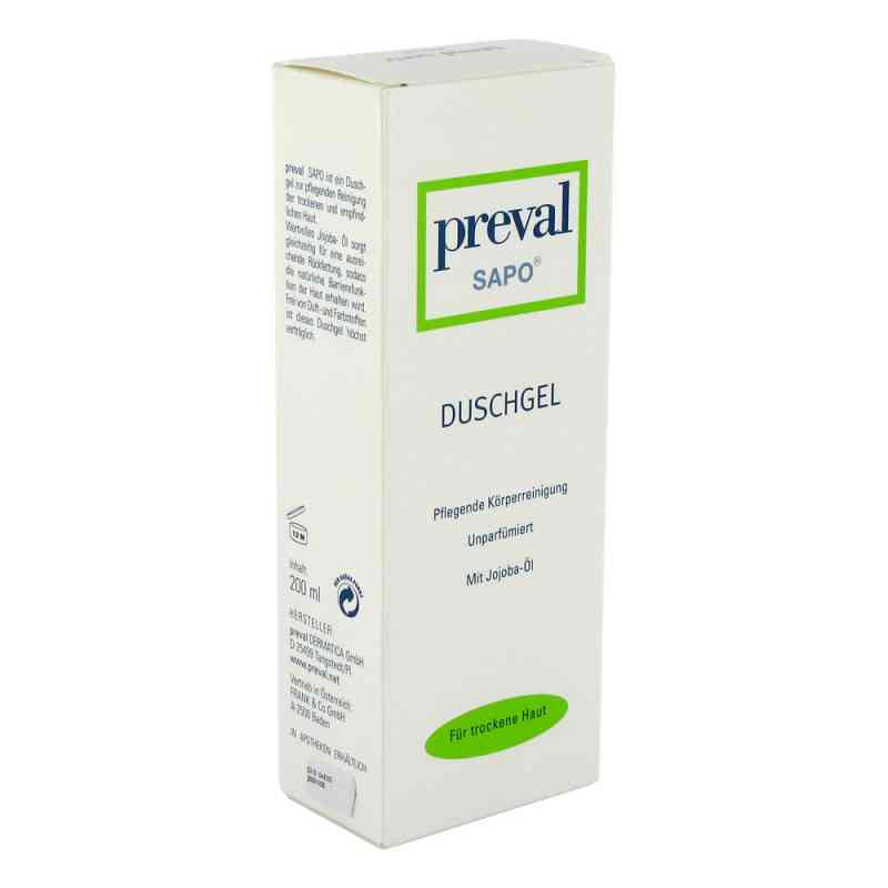 Preval Sapo żel pod prysznic 200 ml od PREVAL Dermatica GmbH PZN 00716046