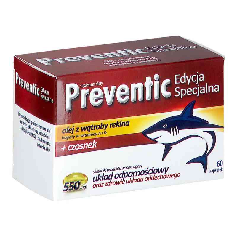 Preventic + czosnek 60  od AFLOFARM FARMACJA POLSKA SP. Z O.O. PZN 08301555