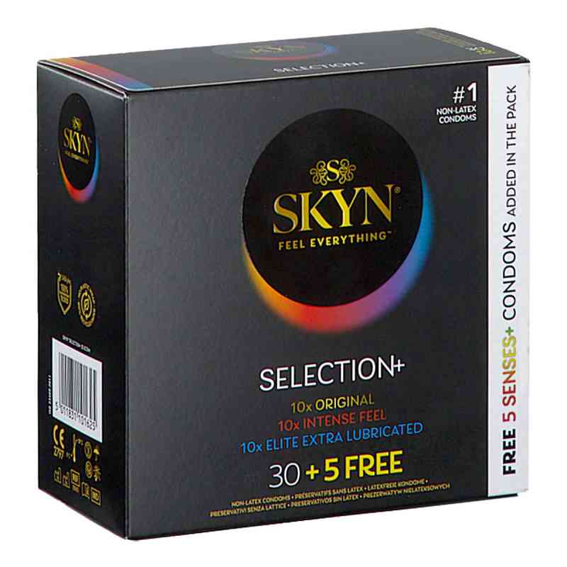 Prezerwatywy SKYN Selection+ 35  od SURETEX LTD. PZN 08304773