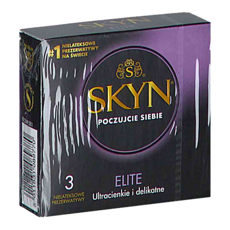 Prezerwatywy UNIMIL SKYN Elite nielateksowe 3 szt. od SURETEX LTD PZN 08303324