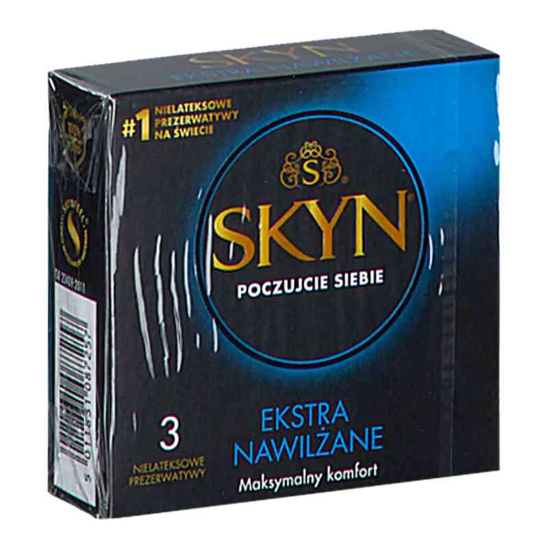 Prezerwatywy UNIMIL SKYN extra nawilżane 3 szt. od ANSELL INCORPORATED PZN 08303309