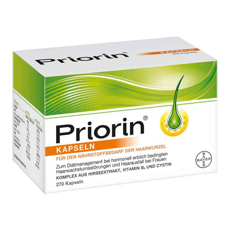 Priorin kapsułki 270 szt. od Bayer Vital GmbH PZN 15266092