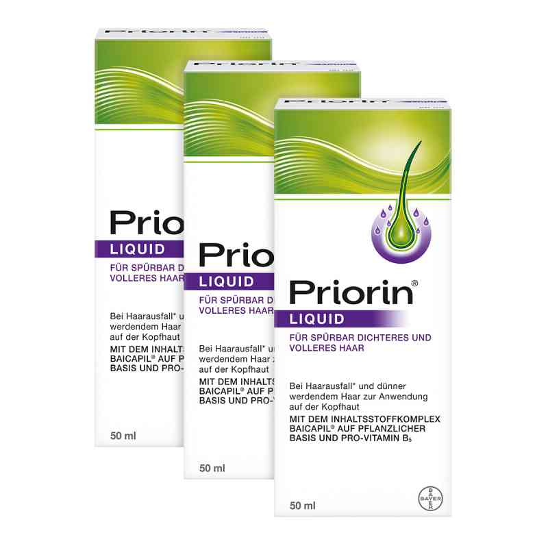 Priorin Liquid płyn w pompce 3x50 ml od Bayer Vital GmbH PZN 08100496