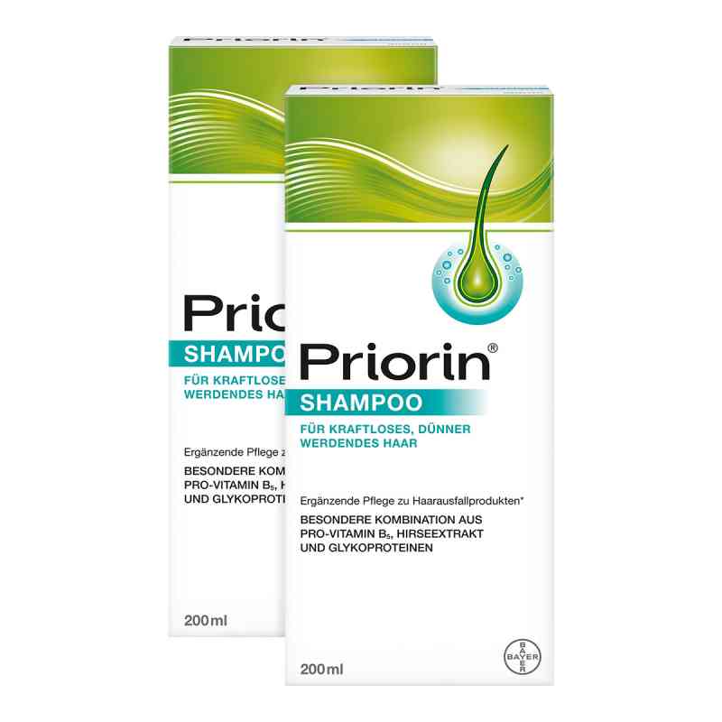 Priorin szampon do włosów cienkich i słabych 2x200 ml od Bayer Vital GmbH PZN 08100080