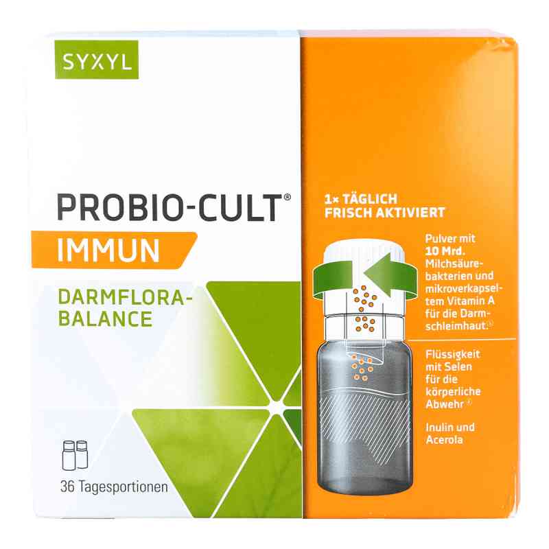 Probio-cult Immun Syxyl Trinkampullen 36 szt. od MCM KLOSTERFRAU Vertr. GmbH PZN 14419174