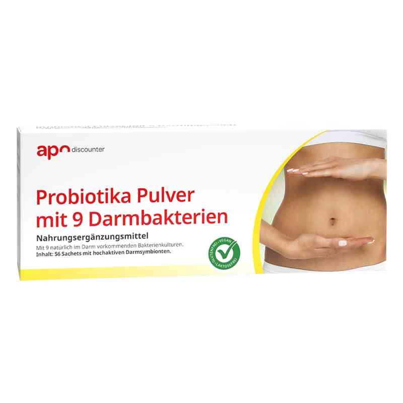 Probiotika mit 9 Darmbakterien für die Darmflora Darm proszek 2x56 szt. od apo.com Group GmbH PZN 08101984