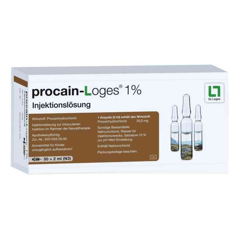 Procain Loges 1 % ampułki do inj. 50X2 ml od Dr. Loges + Co. GmbH PZN 02860528