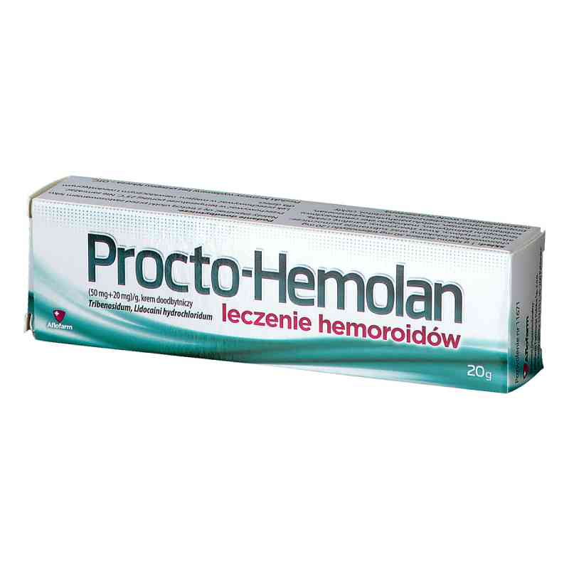 Procto-Hemolan krem doodbytniczy 20 g od AFLOFARM FARMACJA POLSKA SP. Z O.O. PZN 08300509