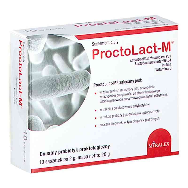 ProctoLact-M saszetki 10  od MASTERS SP. Z O.O. PZN 08302131