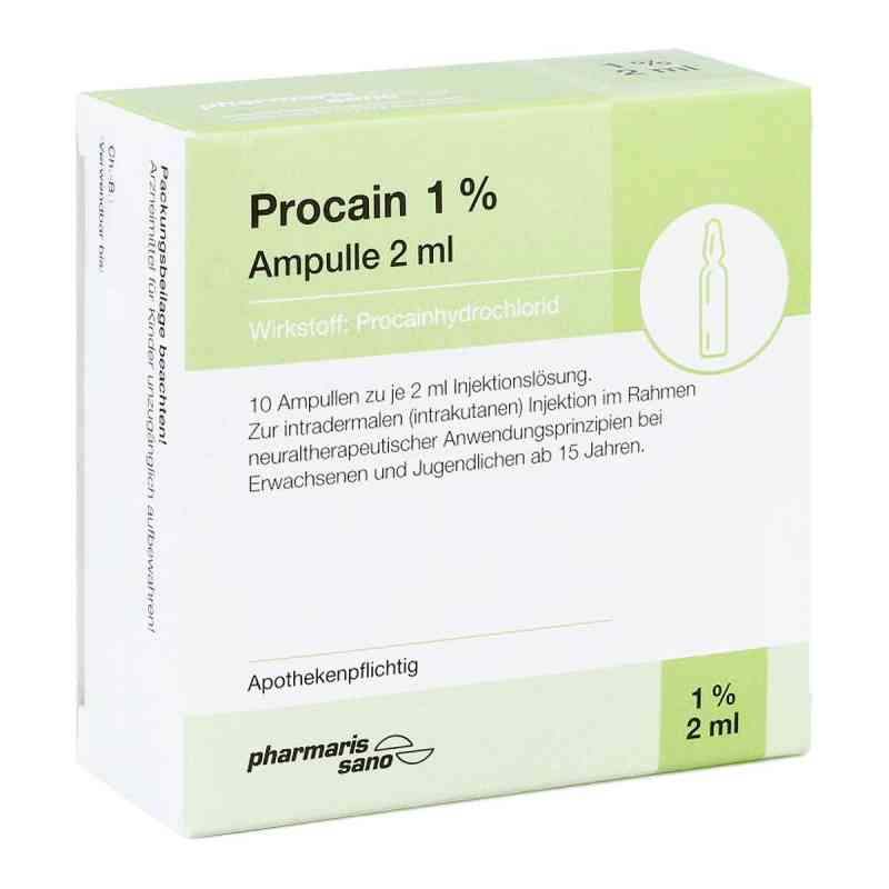 Prokaina Pharmarissano 1% roztwór do wstrzykiwań, ampułki 2 ml 10X2 ml od medphano Arzneimittel GmbH PZN 16816198