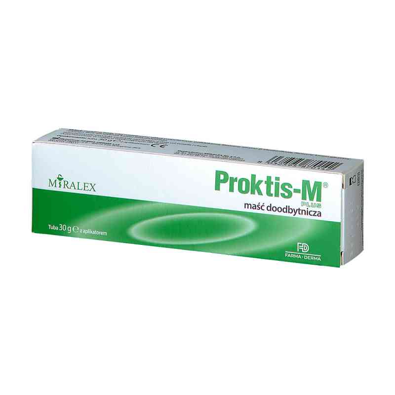 Proktis-M PLUS maść doodbytnicza 30 g od FARMA DERMA S.R.L. PZN 08300338