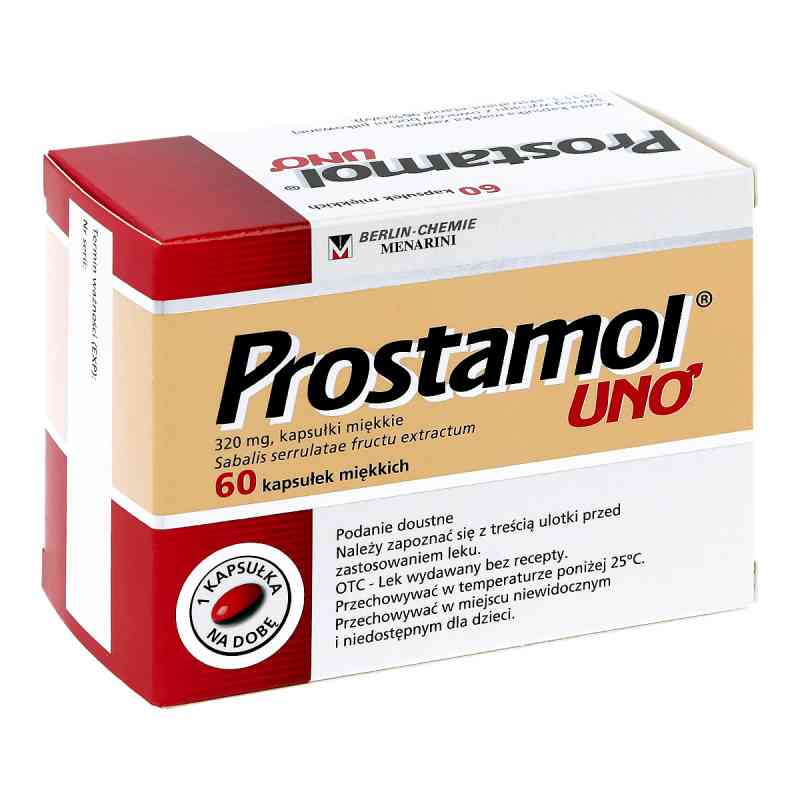 Prostamol Uno 320 mg kapsułki miękkie 60 kaps. od BERLIN CHEMIE AG PZN 08300089