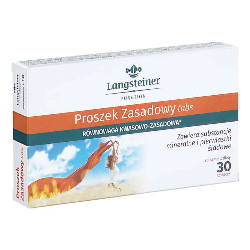 Proszek Zasadowy Tabs tabletki 30  od LANGSTEINER PZN 08305352