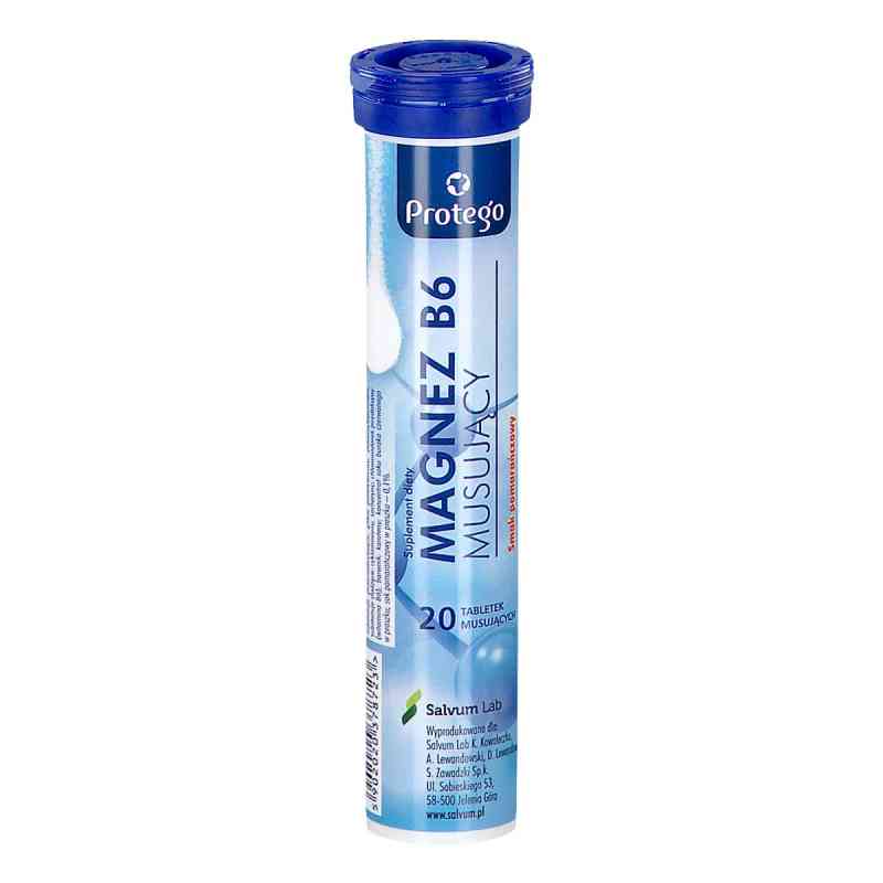 Protego Magnez B6 musujący 20  od POLSKI LEK  PZN 08305743
