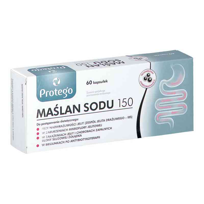 Protego Maślan Sodu 150 kapsułki 60  od UNIPRO SP. Z O.O. PZN 08301972