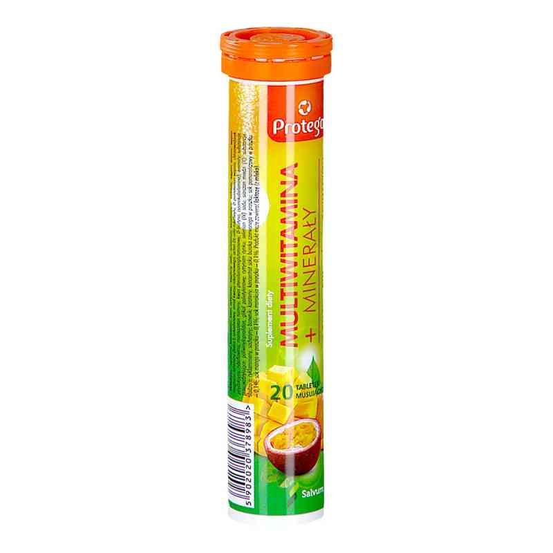 Protego Multiwitamina + Minerały tabletki musujące 20  od POLSKI LEK  PZN 08303341