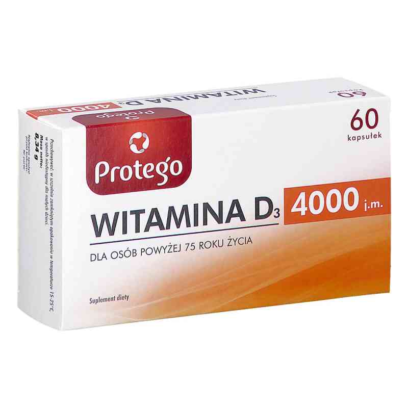 Protego Witamina D3 4000 kapsułki 60  od PRODUKCYJNO-HANDL.PRZED.FARMAC.CURTIS HEALTHCARE S PZN 08305947