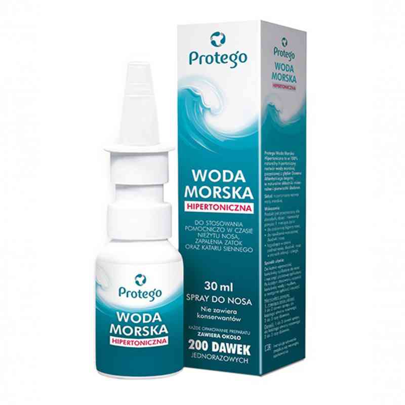 Protego woda morska hipertoniczna 30 ml od GLOBAL PHARMA CM SPÓŁKA AKCYJNA  PZN 08300650