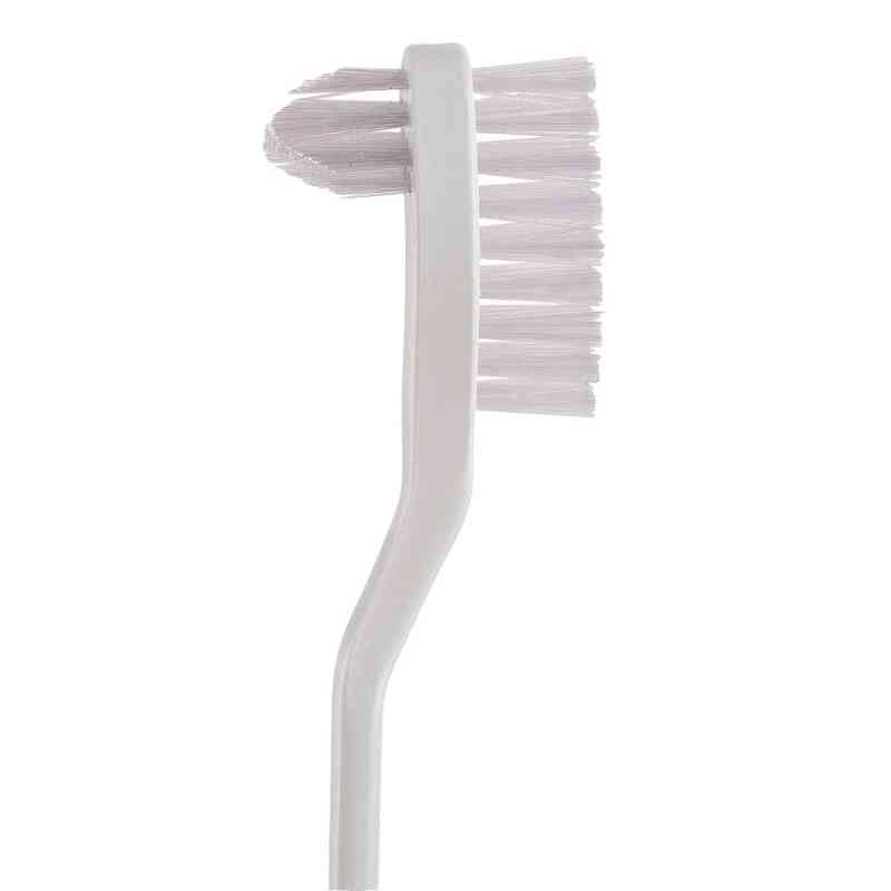 Prothesenbuerste fuer Gebisse 2 seitig 1 szt. od Megadent Deflogrip Gerhard Reeg GmbH PZN 09508823