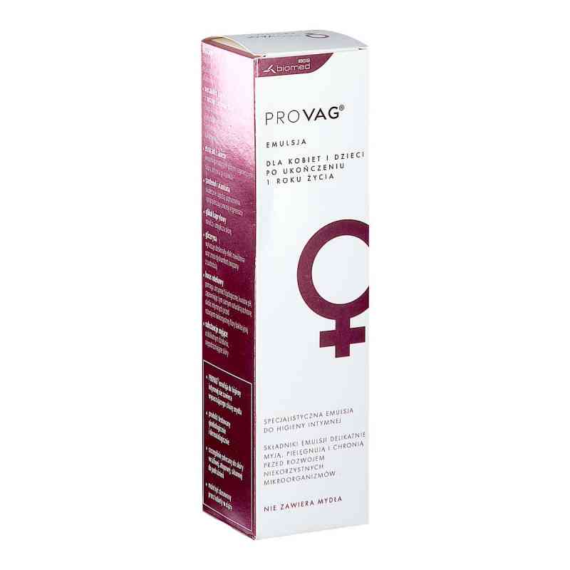 PROVAG emulsja do higieny intymnej 300 ml od INSTYTUT BIOTECHNOLOGII SUROWIC I SZCZEPIONEK BIOM PZN 08302681