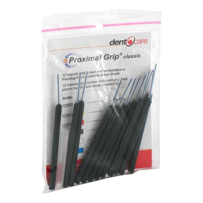 Proximal Grip xx-fein schwarz Interdentalbuerst. 12 szt. od Dent-o-care Dentalvertriebs GmbH PZN 00195386