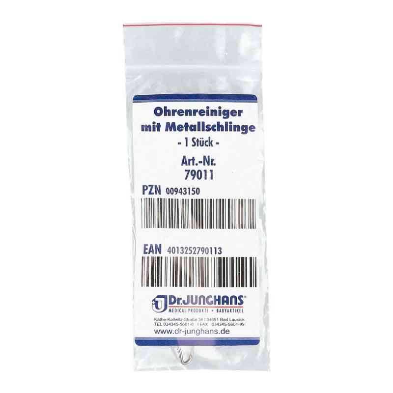 Przyrząd do czyszczenia uszu z metalową pentelką 1 szt. od Dr. Junghans Medical GmbH PZN 00943150